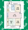 ニューアーバン一社 3LDKの間取り