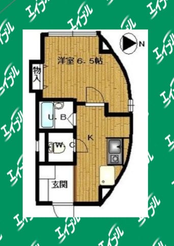 間取図 名古屋市営地下鉄桜通線/吹上駅 徒歩8分 4階 築31年