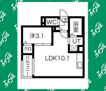 間取図 Jack kanseiⅣ