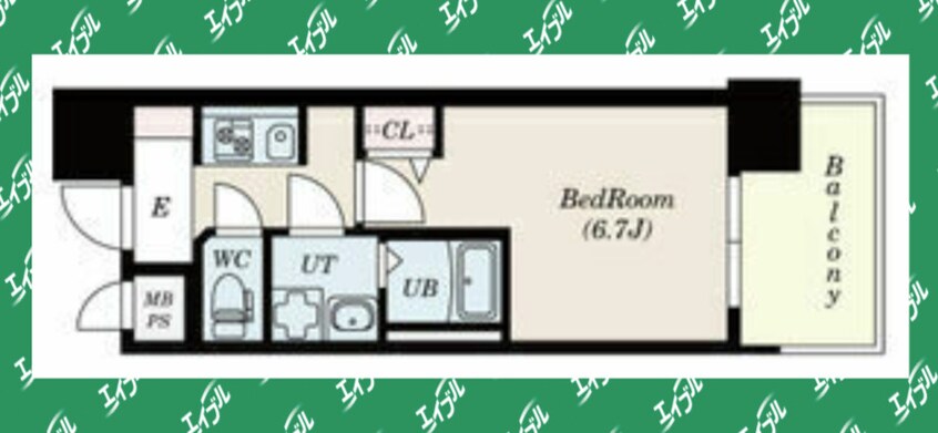 間取図 S-RESIDENCE上前津