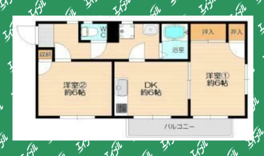 間取図 セントラルたちばな