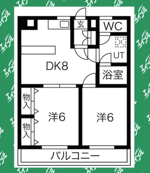 間取り図 ガーデンコート新栄