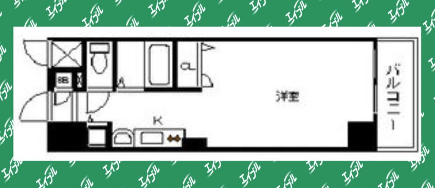 間取図 プレミアムコート名古屋金山インテルノ