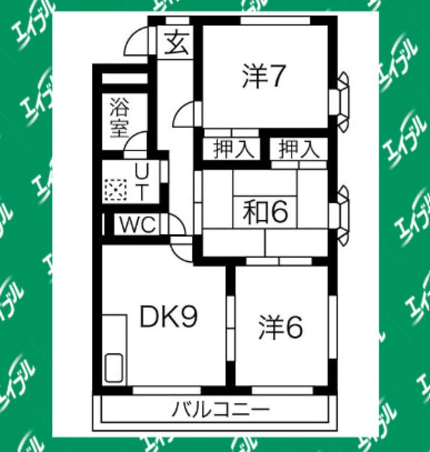 間取図 メゾンロアール