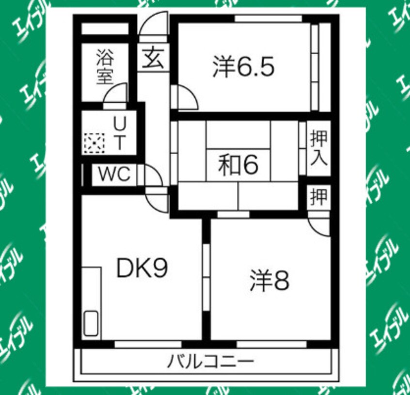 間取図 メゾンロアール