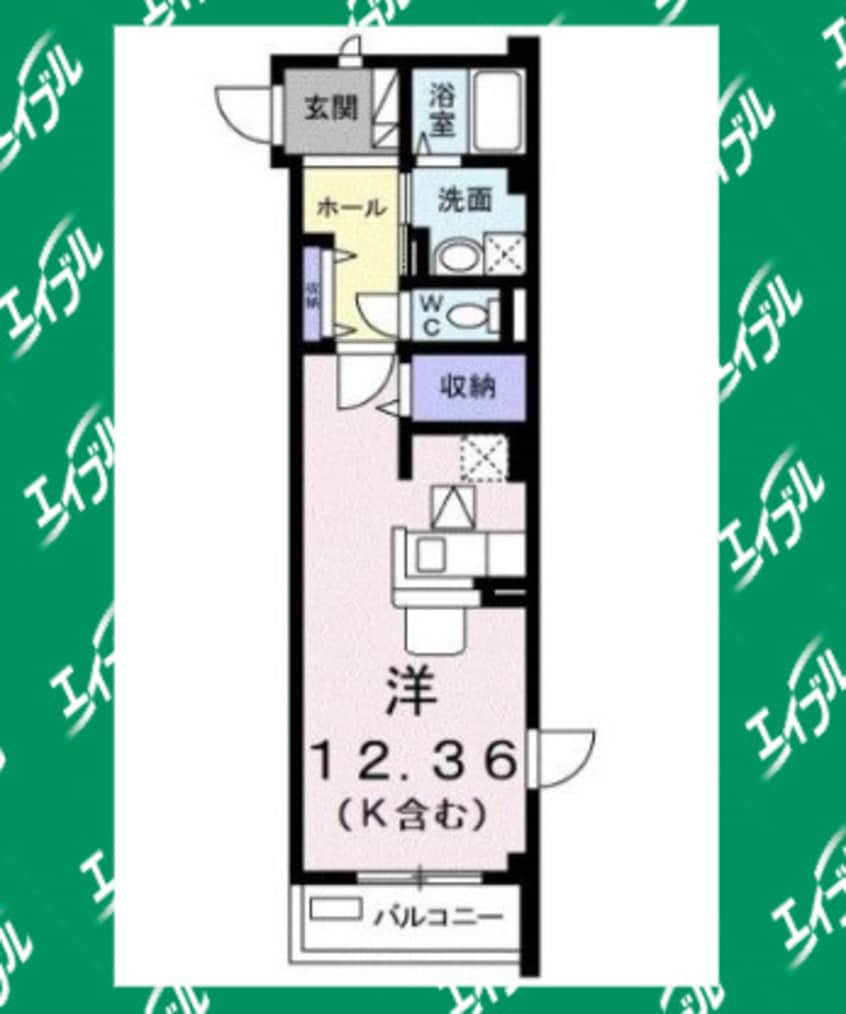 間取図 プラネットＣ