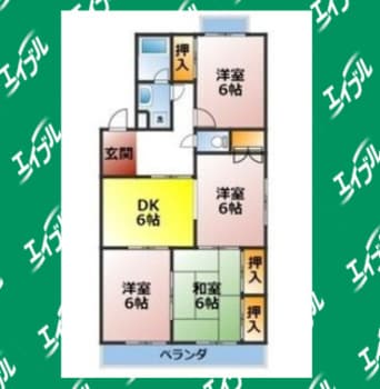 間取図 サンパーク　森