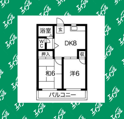 間取り図 名古屋市営地下鉄桜通線/御器所駅 徒歩10分 3階 築39年