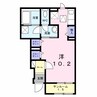 シャローム・Ｔ 1Rの間取り
