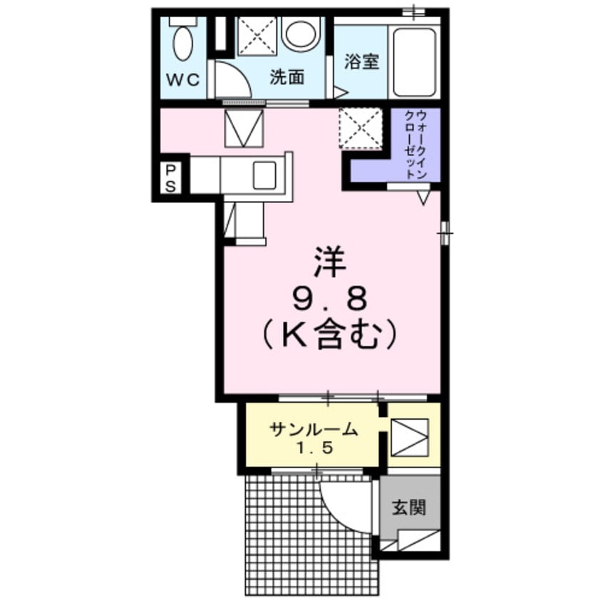 間取図 アレグリア　ドス