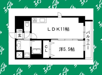 間取図 名古屋市営地下鉄鶴舞線/浅間町駅 徒歩5分 3階 築8年