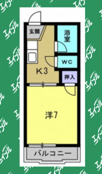 間取図 フォーブル渋谷