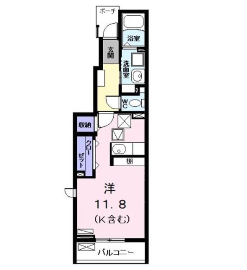 間取図 シャルマンキヨミ