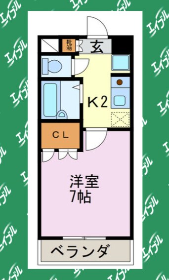 間取図 名鉄名古屋本線/金山駅 徒歩3分 9階 築30年