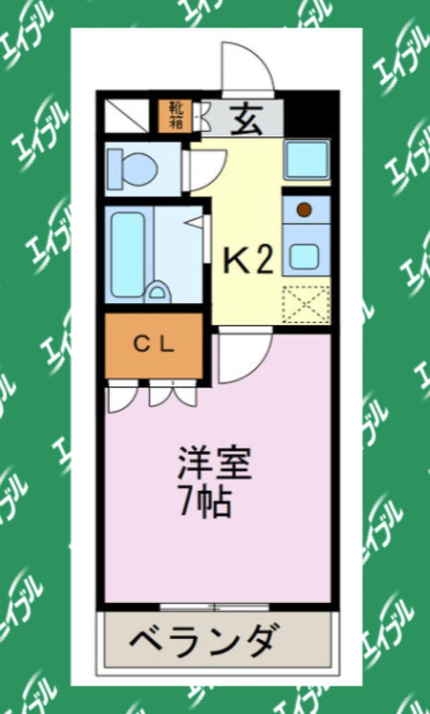 間取図 名鉄名古屋本線/金山駅 徒歩3分 9階 築30年