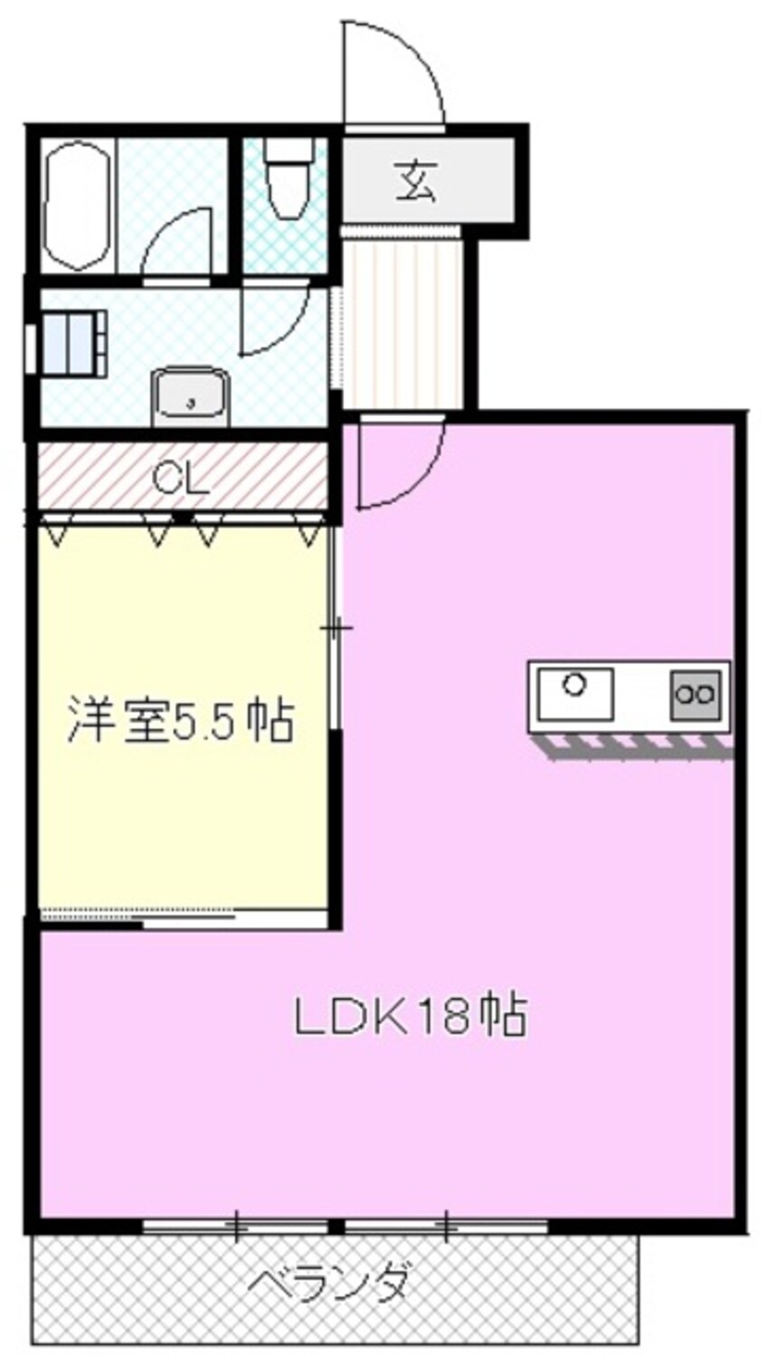間取図 ヒラノマンション