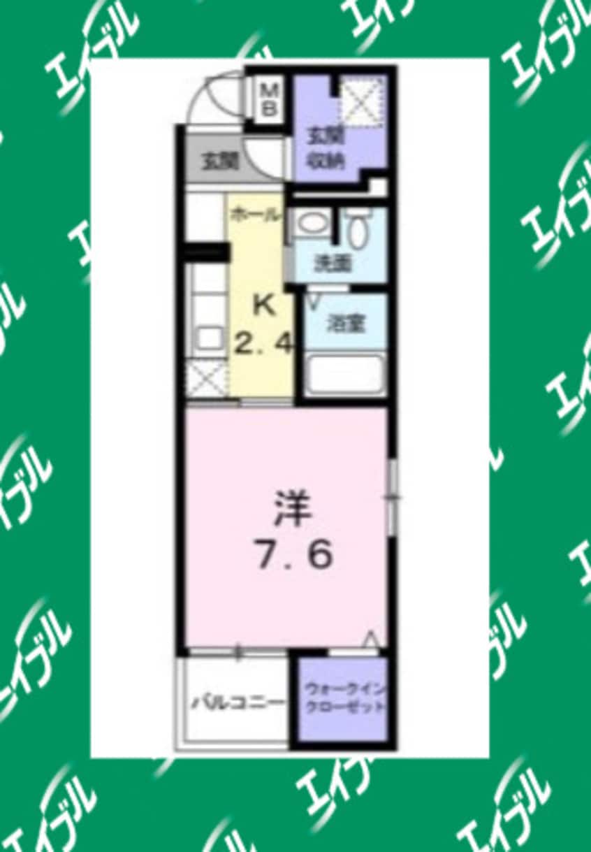 間取図 名古屋市営地下鉄桜通線/吹上駅 徒歩8分 4階 築11年
