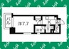 イースタンヒルズ藤が丘駅前 1Kの間取り