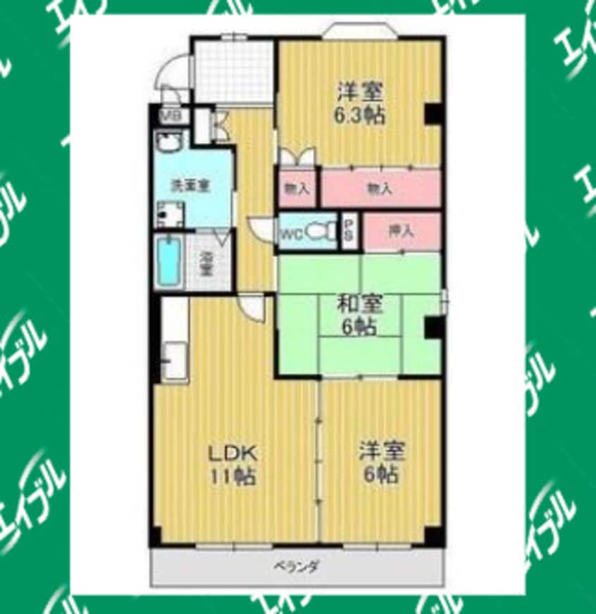 間取図 ミレニアムA