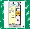 M&Mルコネッサンス 1LDKの間取り