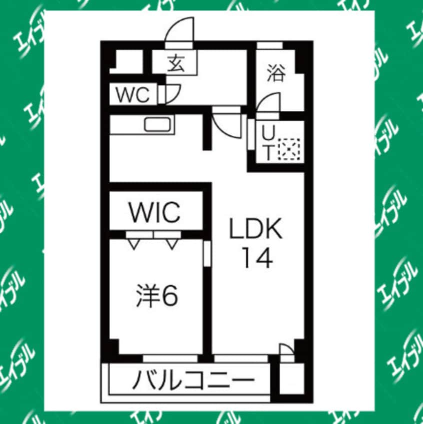 間取図 レヂデンス平和ヶ丘