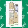 シャトー樹里 3LDKの間取り