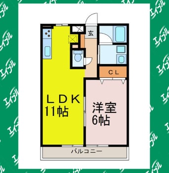 間取図 μ's　style