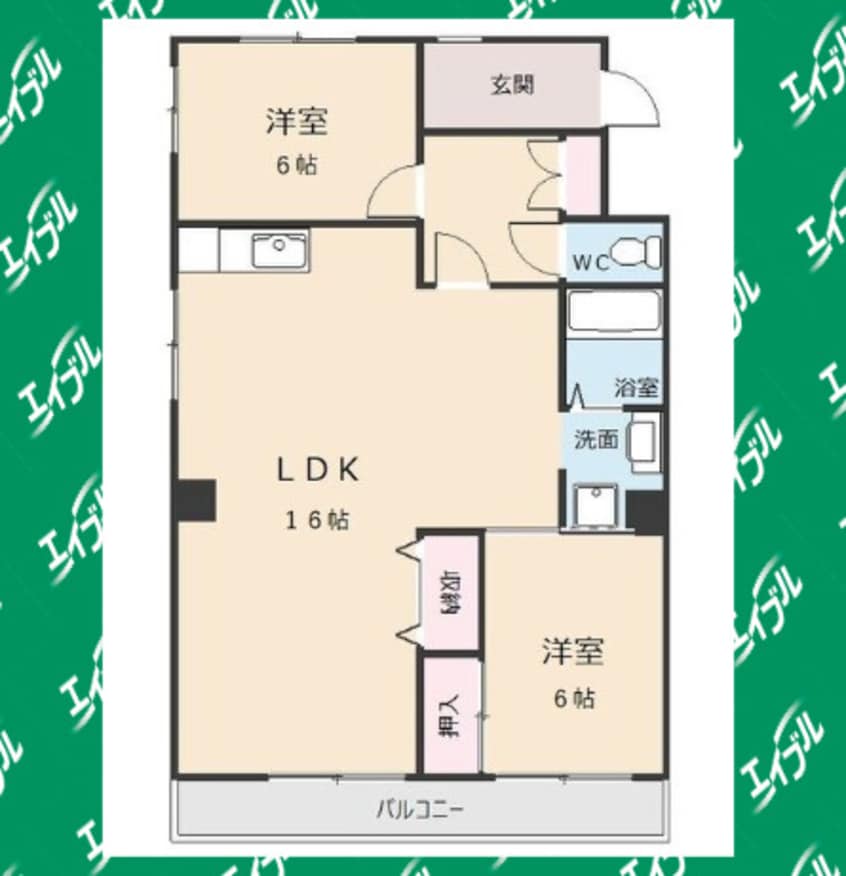 間取図 フラワーマンション