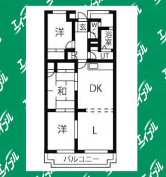 間取図 ヒルズ富士