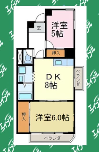 間取図 田中コーポラス