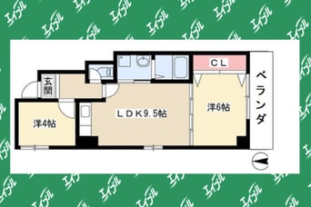 間取図 田中コーポラス