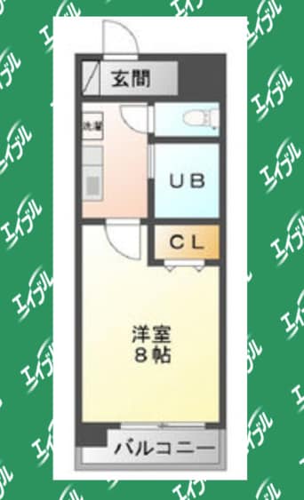 間取図 ハイツ丸の内