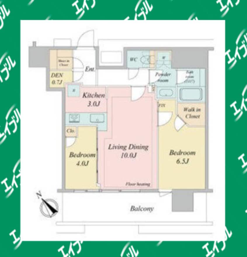 間取図 NAGOYA the TOWER