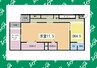 中村区北浦町貸家 1DK+Sの間取り