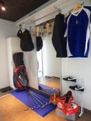 302号の玄関ギャラリースペース使用例 Gallery庄内通