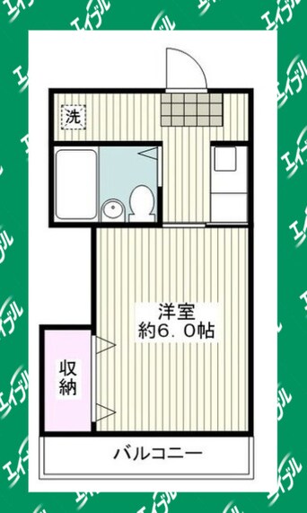 間取図 ラフォーレ岩塚