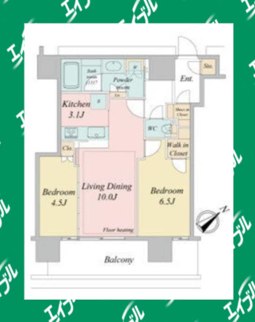 間取図 NAGOYA the TOWER