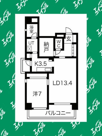 間取図 ソレイユ徳川
