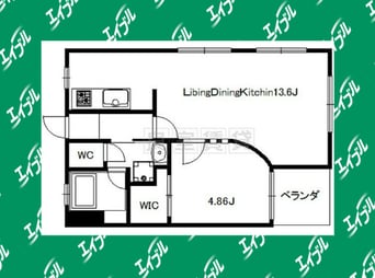間取図 セントラル川名