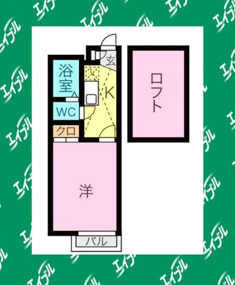 間取図 パレス御器所