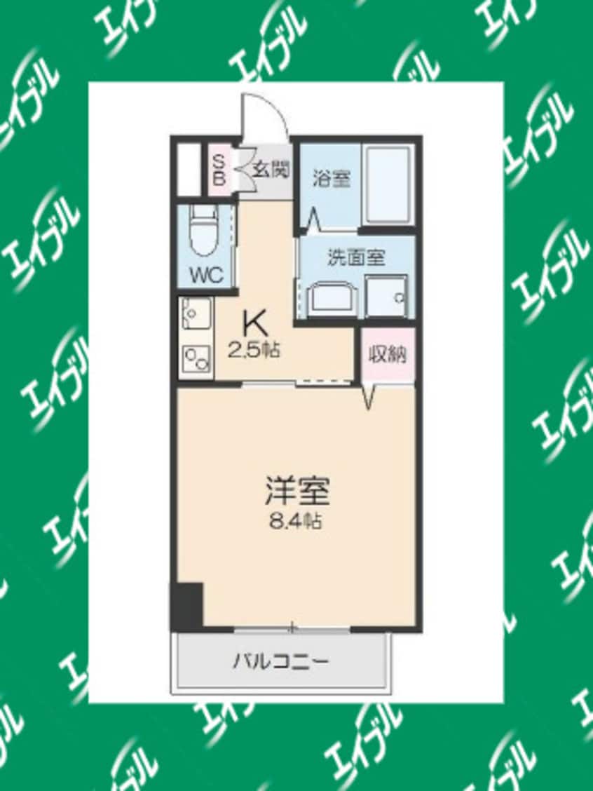 間取図 Field Village Sasashima