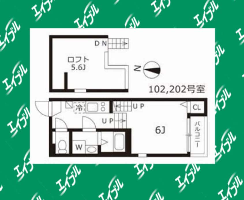 間取図 ハーモニーブリッジ桜山