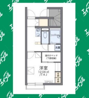 間取図 レオパレス鍋山