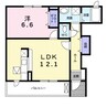 グラン　アンードゥ　カーサ 1LDKの間取り