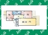 名鉄常滑線・空港線/寺本駅 徒歩3分 3階 築38年 3LDKの間取り