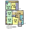 花園町6丁目貸家 4DKの間取り