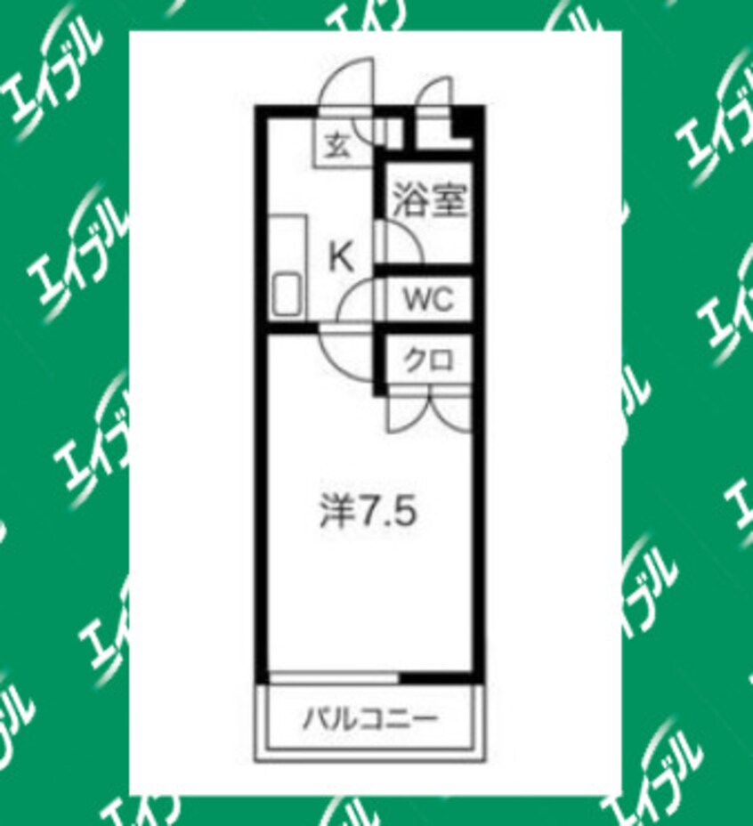 間取図 ウイング大根