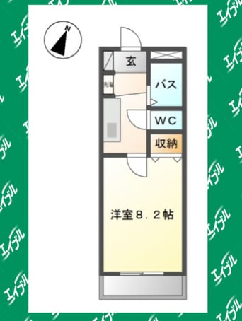 間取図 コーポルミナス