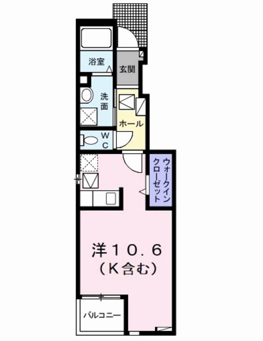 間取図 セレーノ東栄