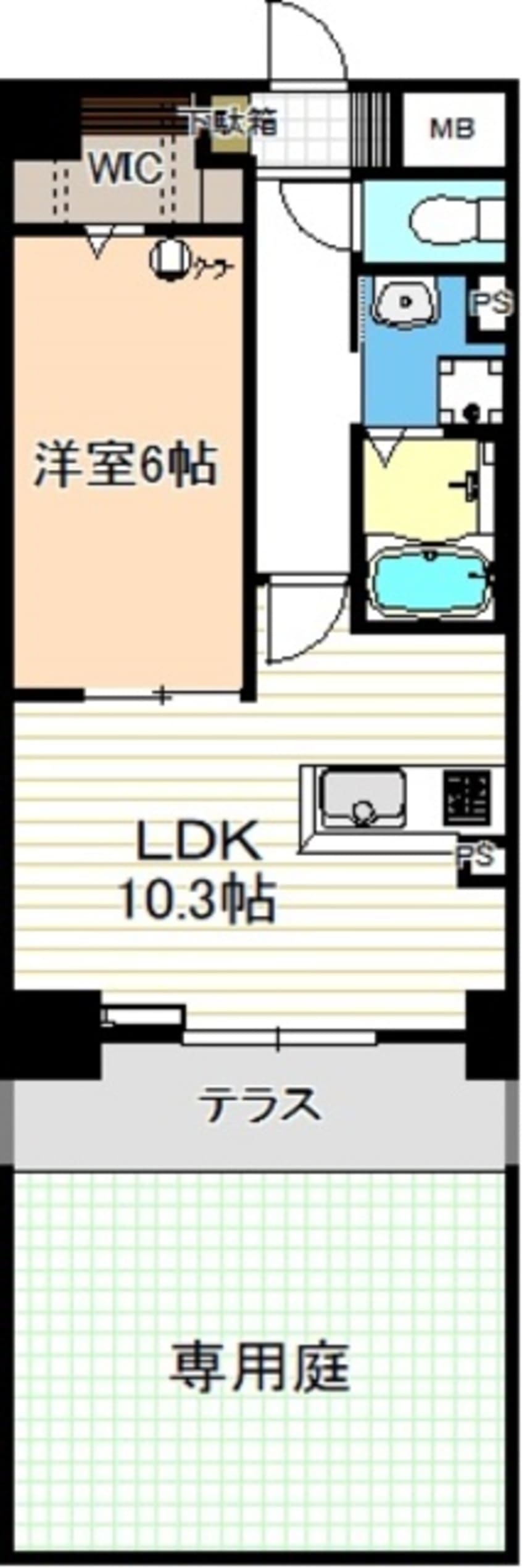 間取図 ビアンコネロ